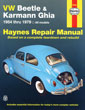 Haynes Repair Manual - Beetle & Ghia, 54-79