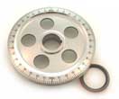 Crank Pulley, Stock Size with Black Numbers