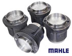 Piston & Cylinder Set, Mahle, 85.5mm, 1500cc-1600cc w/ Cast Pistons