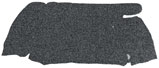 Carpet Kit, Trunk, 60-67, Black