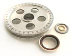 Crank Pulley, Stock Size with Black Numbers