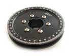 Crank Pulley, Saco Billet Aluminum Power Pulley