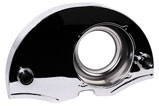 36HP Doghouse Shroud, Chrome with Ducts