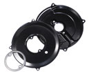Alternator/Generator Backing Plate Kit, Black