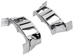 Cool Tin Cylinder Covers, Chrome