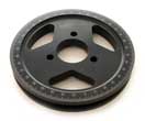 Crank Pulley, Saco Billet Aluminum Pulley